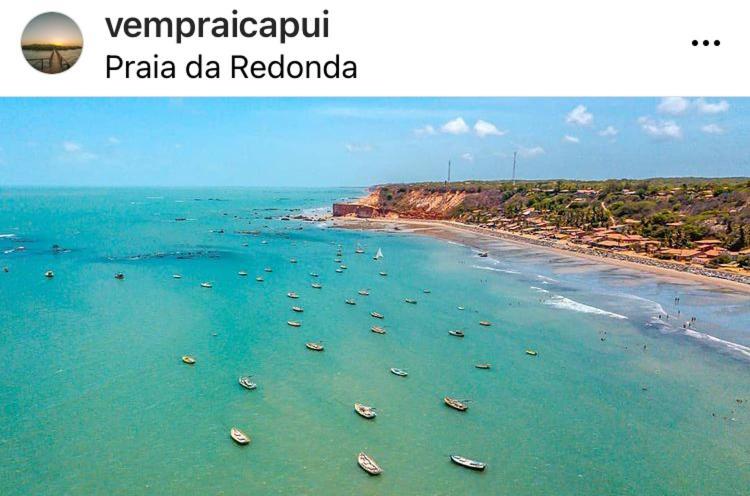 Sua Casinha De Ferias Em Icapui E Tibau Villa Exterior photo